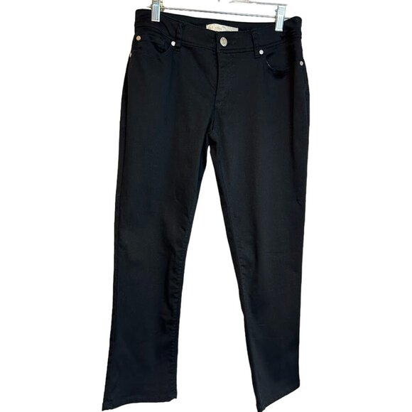 Est. 1946 Black Pants Size 4 Denim Mid-Rise - Picture 1 of 4